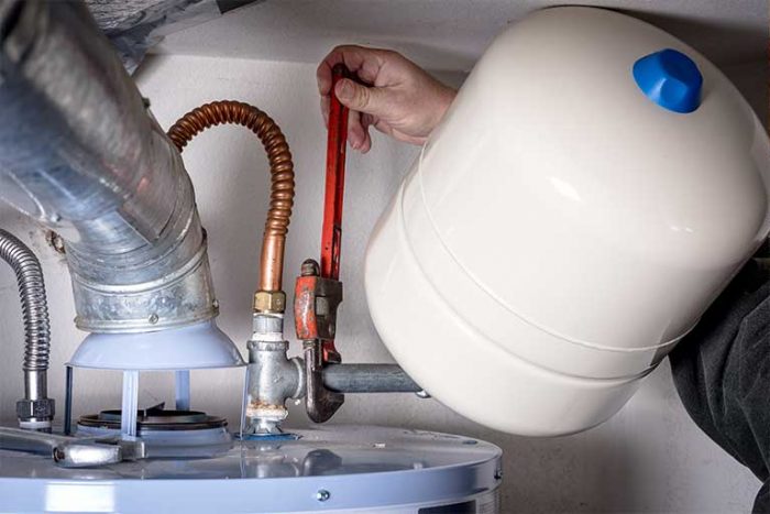 Water heater fix